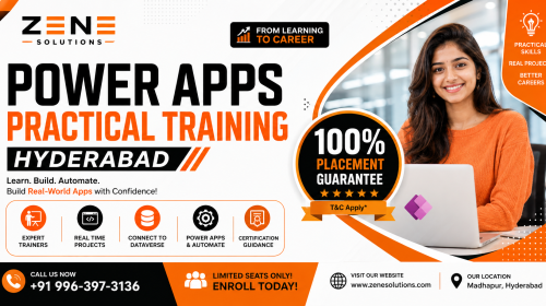 Power Apps Practical Training Hyderabad